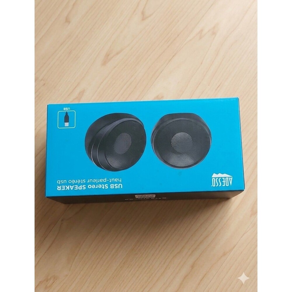 Adesso XTREAMS4 ADESSO 5W X 2 HI FI STEREO PORTABLE USB SPEAKERS